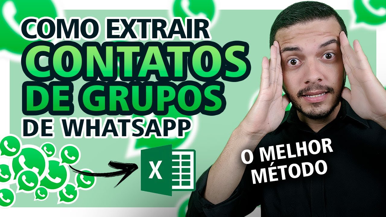 Como EXTRAIR contatos de Grupos de WhatsApp (Grátis s sistemaapp) Atrair leads Bráulio Silveira