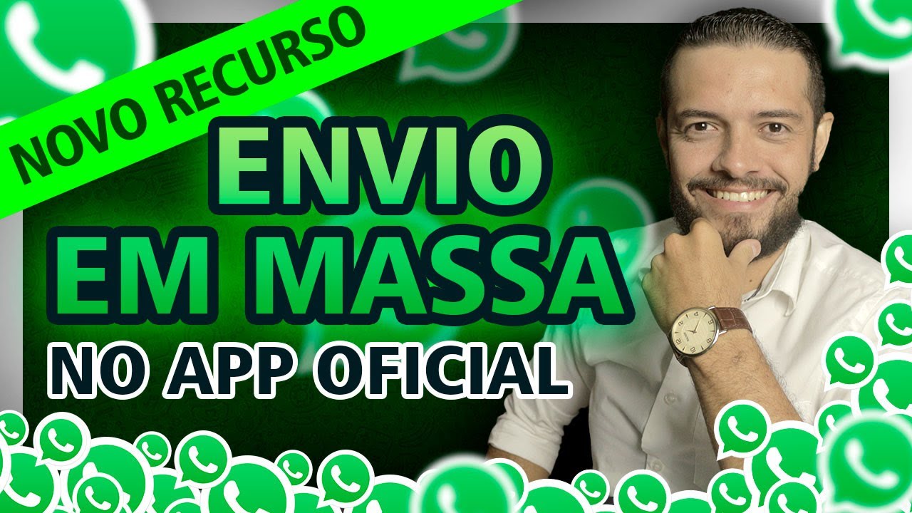 ENVIO EM MASSA no WhatsApp Business (APP Oficial) para VENDER PELO WHATSAPP Mensagens de Marketing